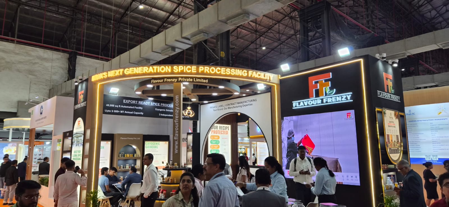 Exhibitor booth showcase at FI India